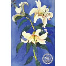 WATERMARK GREETING CARD LILIUM